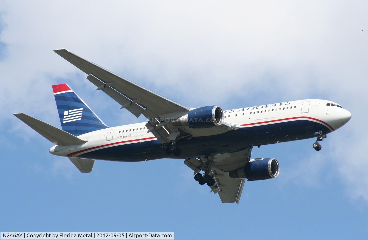N246AY, 1987 Boeing 767-201ER C/N 23898, US Airways 767-200