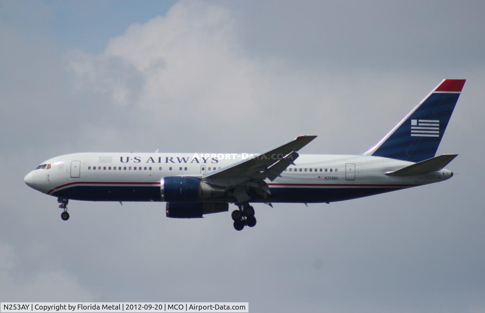 N253AY, 1990 Boeing 767-2B7 C/N 24894, US Airways 767-200
