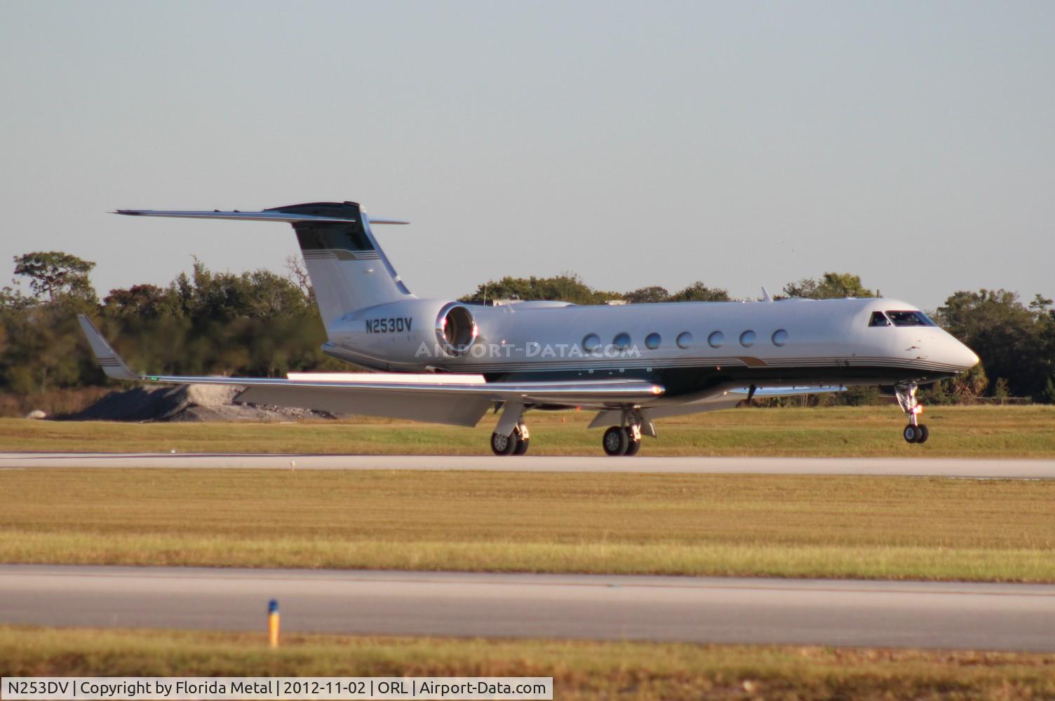 N253DV, Gulfstream Aerospace GV-SP (G550) C/N 5257, Gulfstream 550