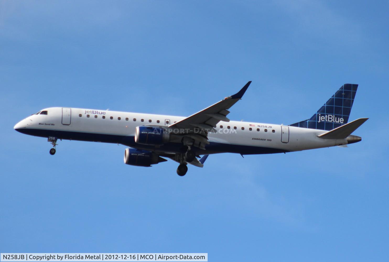 N258JB, 2006 Embraer 190AR (ERJ-190-100IGW) C/N 19000047, Jet Blue E190