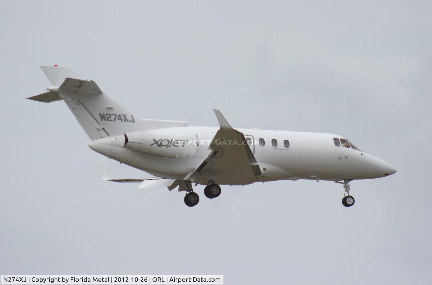N274XJ, 2000 Raytheon Hawker 800XP C/N 258474, Hawker 800XP