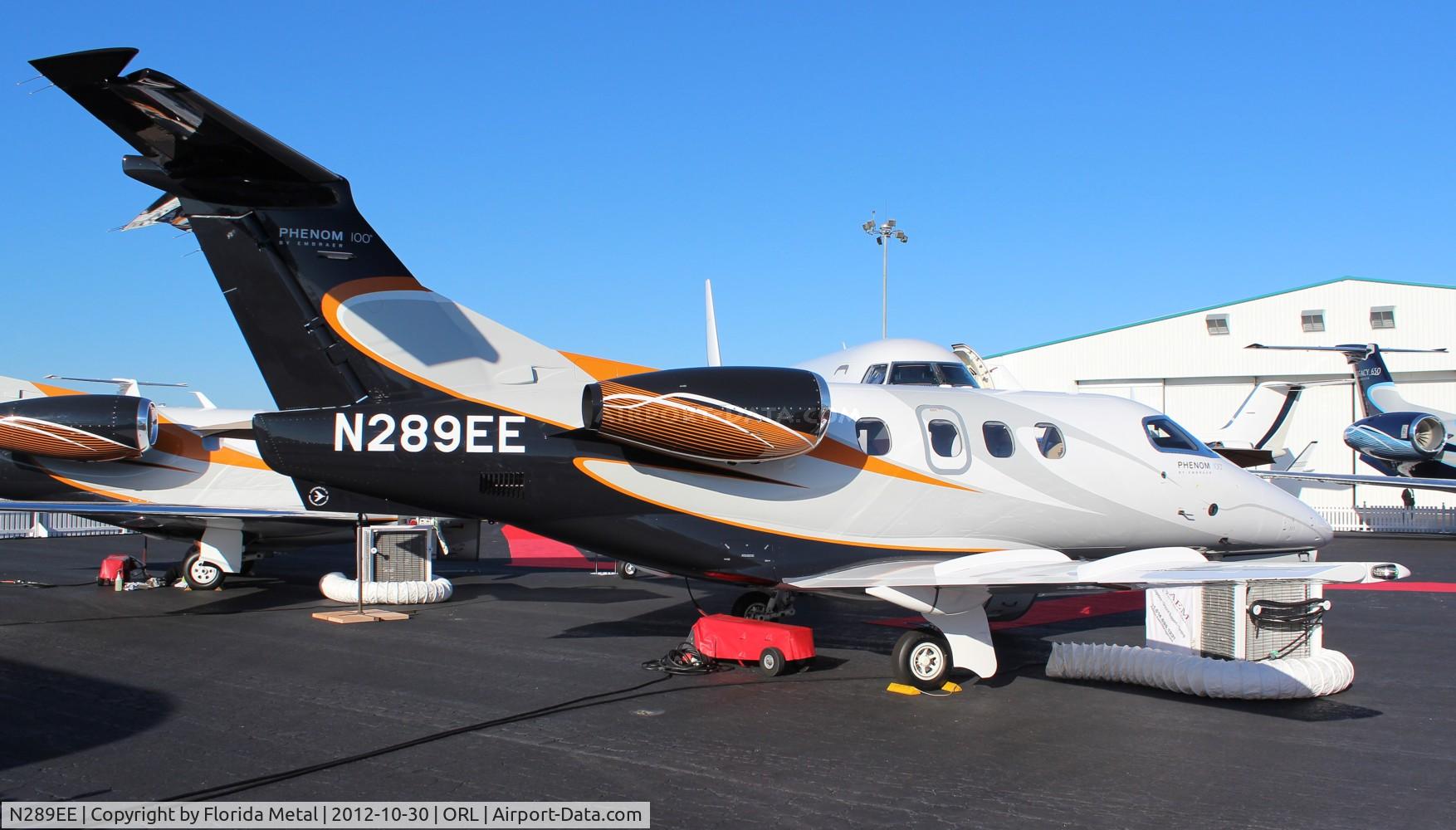 N289EE, 2012 Embraer EMB-500 Phenom 100 C/N 50000289, Phenom 100