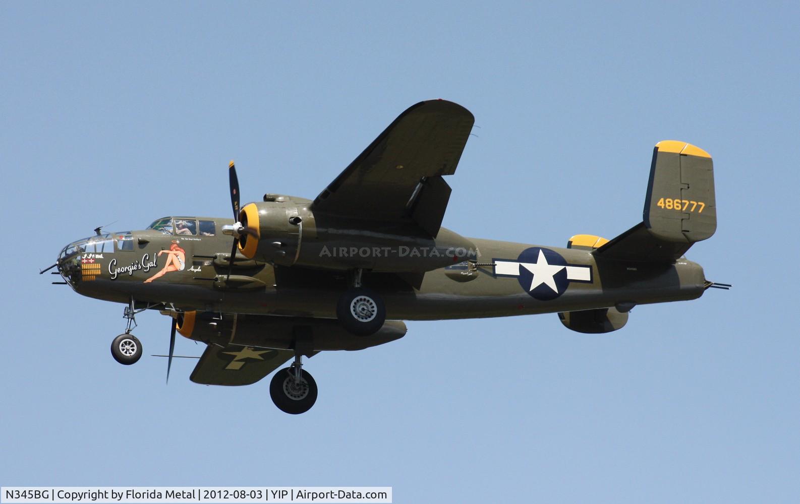 N345BG, 1944 North American TB-25N Mitchell C/N 108-47531, B-25 Georgie's Gal