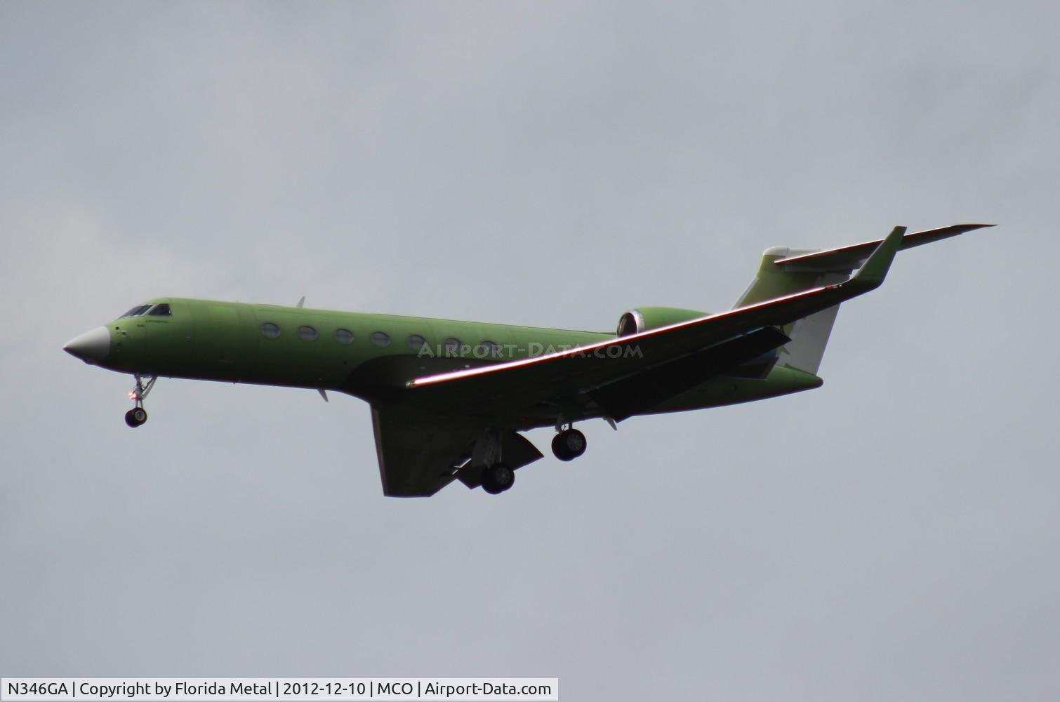 N346GA, Gulfstream Aerospace G550 C/N 5406, Gulfstream G550 test plane