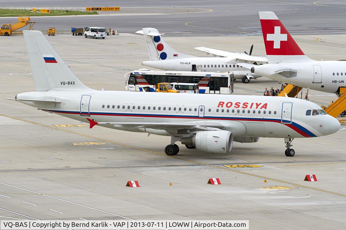 VQ-BAS, 2002 Airbus A319-111 C/N 1863, Vienna