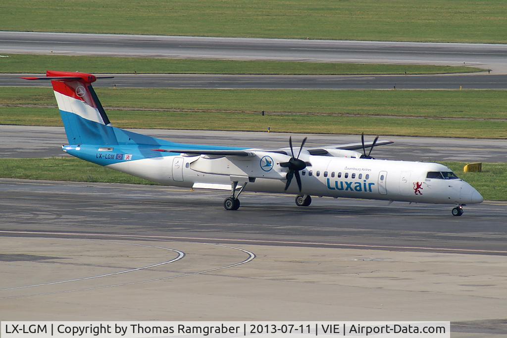 LX-LGM, 2012 De Havilland Canada DHC-8-402Q Dash 8 C/N 4425, Luxair Dash 8-400
