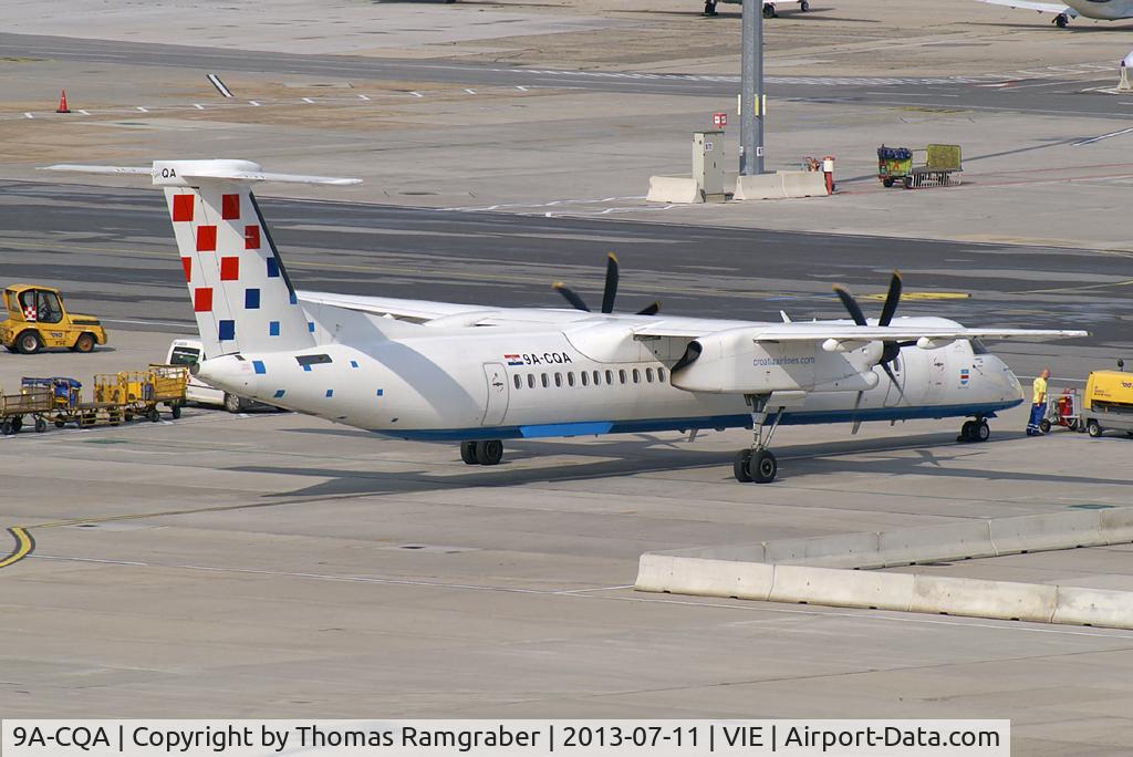 9A-CQA, 2008 De Havilland Canada DHC-8-402Q Dash 8 C/N 4205, Croatia Airlines Dash 8-400