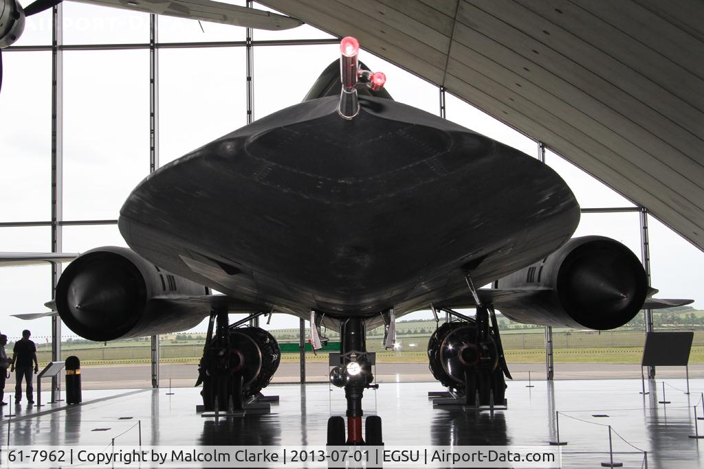61-7962, 1964 Lockheed SR-71A Blackbird C/N 2013, Lockheed SR-71A Blackbird, American Air Museum, Duxford Airfield, July 2013.