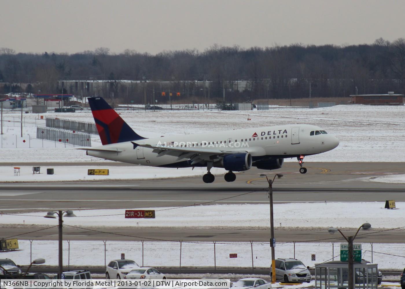 N366NB, 2003 Airbus A319-114 C/N 2026, Delta A319