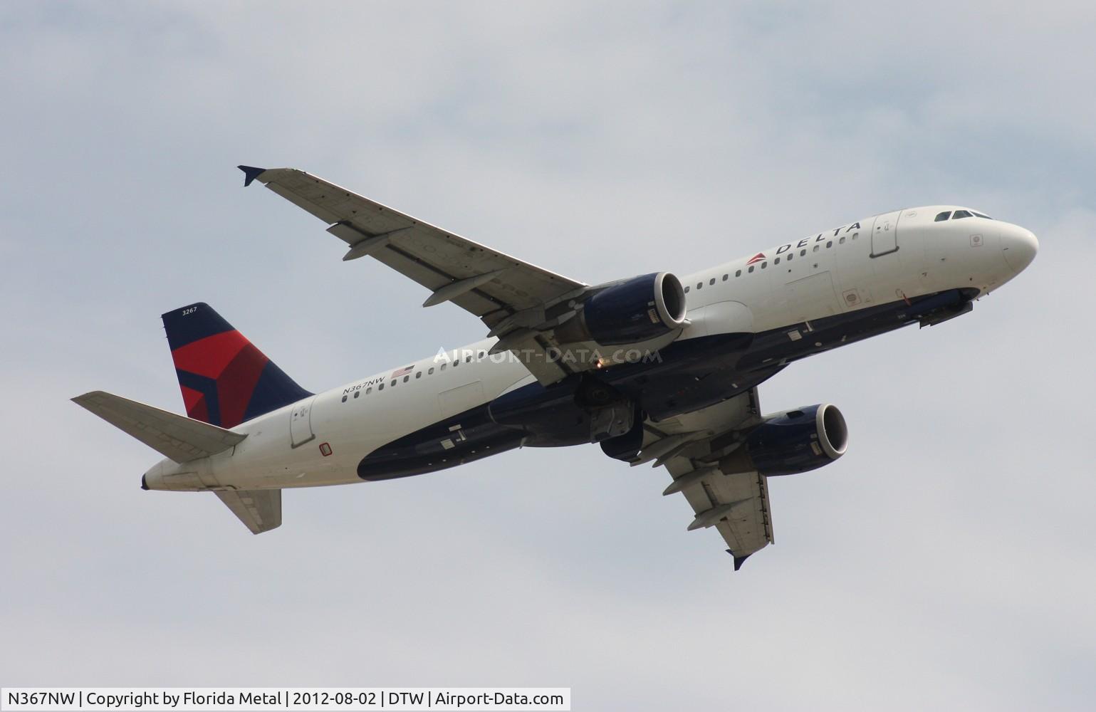 N367NW, 1999 Airbus A320-212 C/N 0988, Delta A320