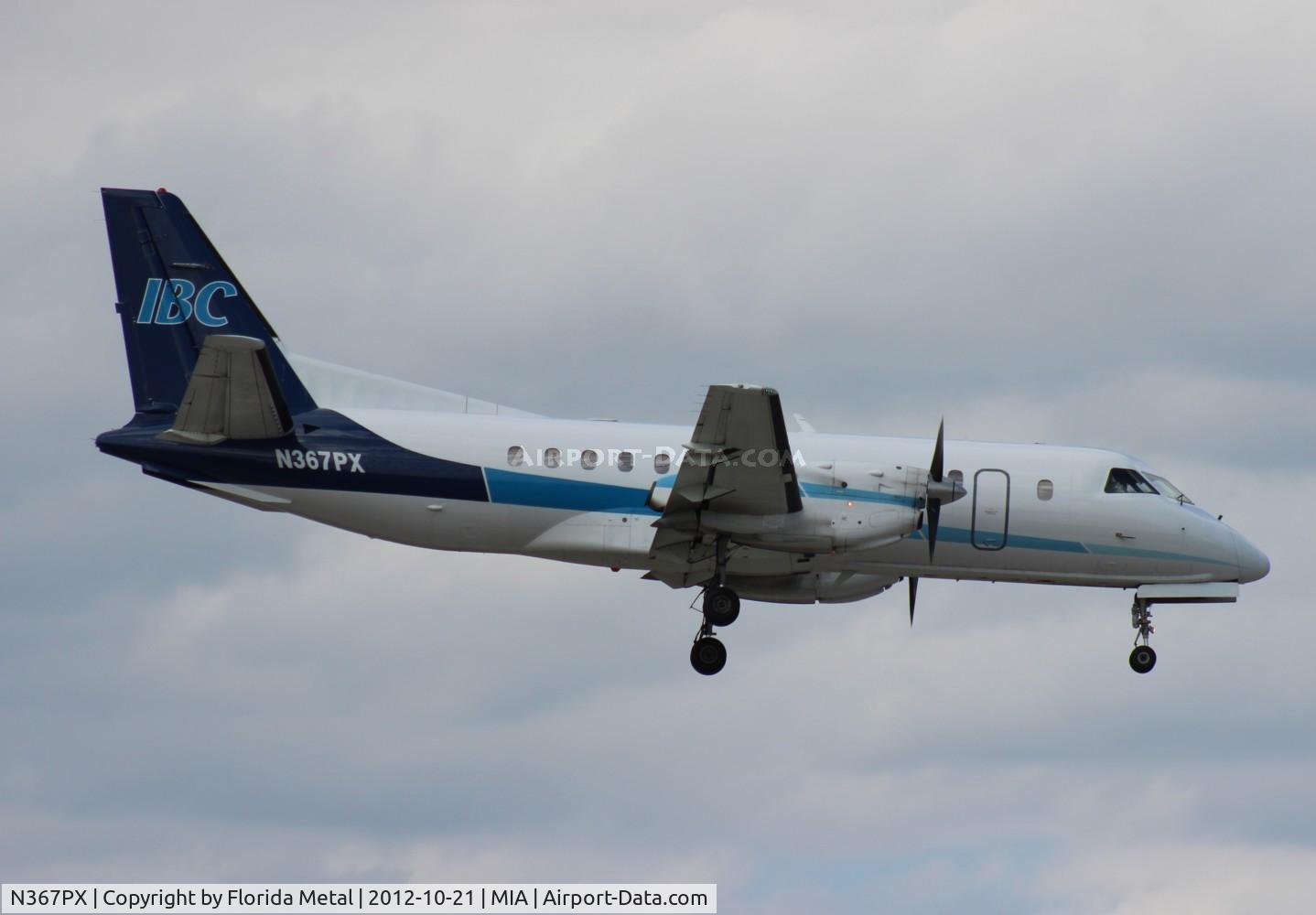 N367PX, 1991 Saab 340B C/N 340B-271, IBC Saab 340