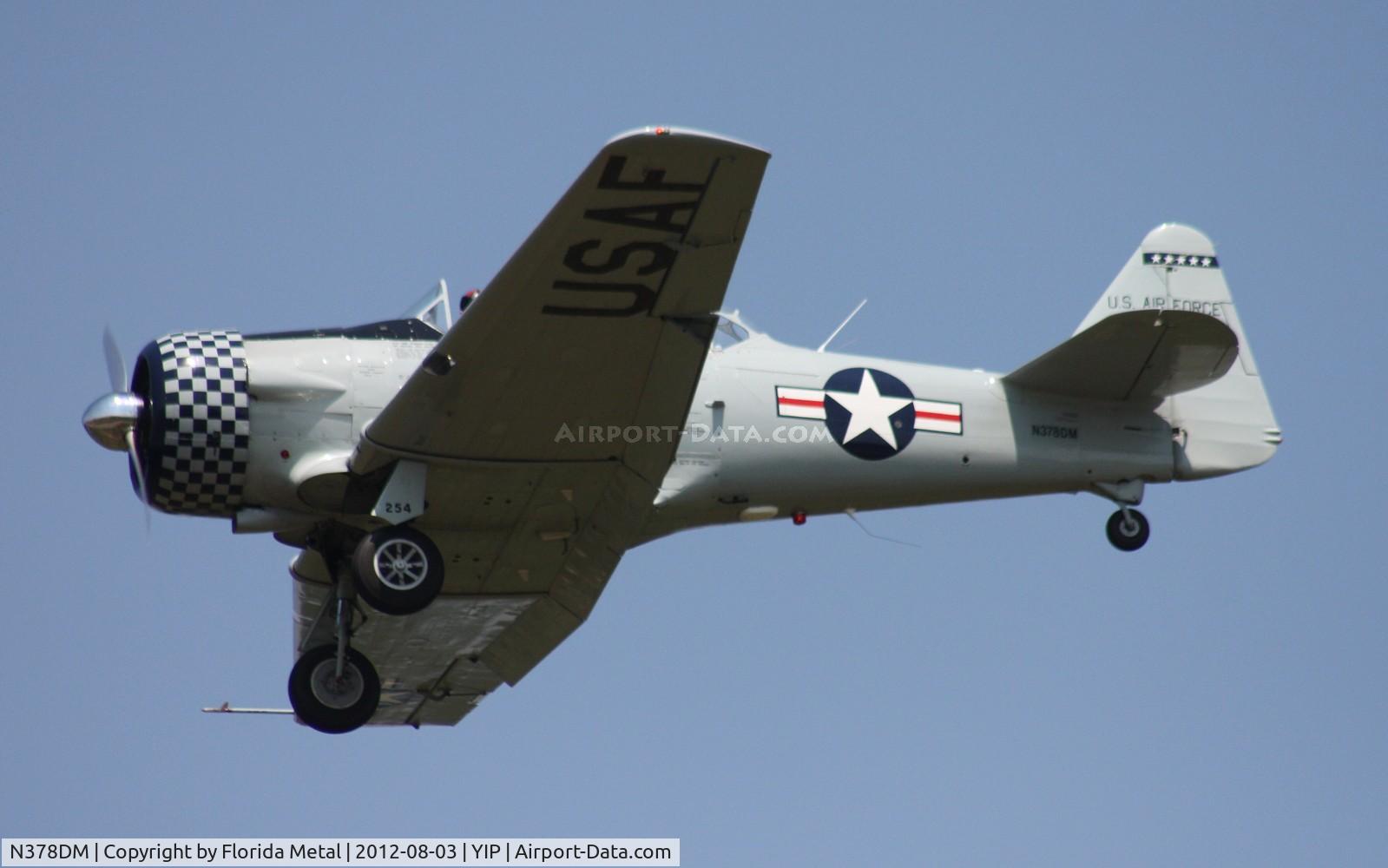 N378DM, 1949 North American T-6G Texan C/N 168-358, T-6G Texan