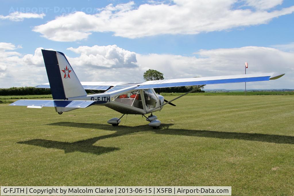 G-FJTH, 2003 Aeroprakt A-22 Foxbat C/N PFA 317-13928, Aeroprakt A-22 Foxbat. A Fly UK 2013 team member's aircraft at Fishburn Airfield, June 2013.