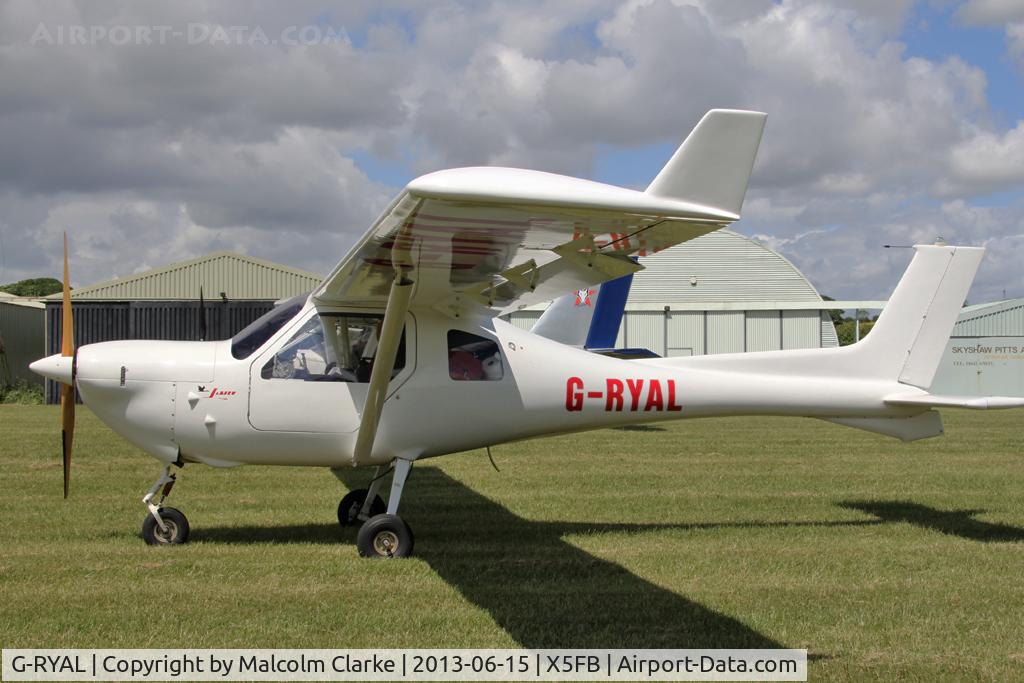 G-RYAL, 2000 Jabiru UL C/N PFA 274A-13365, Jabiru UL. Participant in Fly UK 2013. Fishburn Airfield, June 2013.