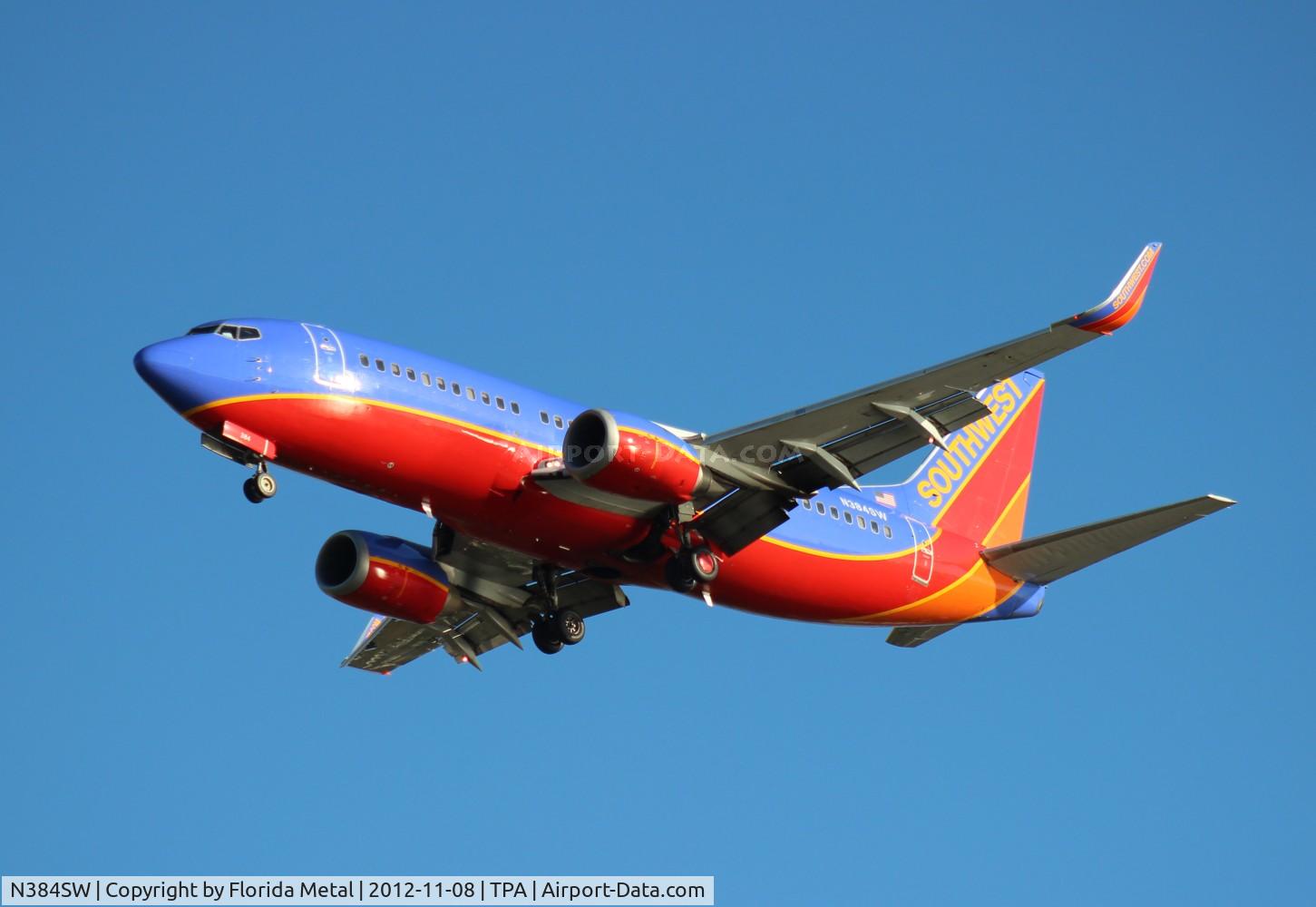 N384SW, 1994 Boeing 737-3H4 C/N 26590, Southwest 737