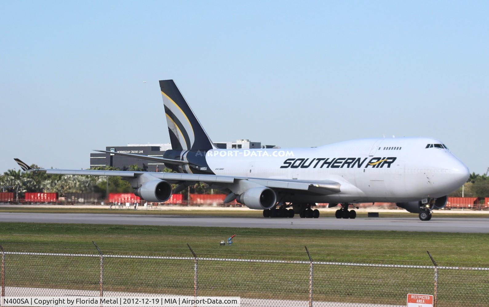 N400SA, 1993 Boeing 747-400 C/N 27068, Southern Air 747-400
