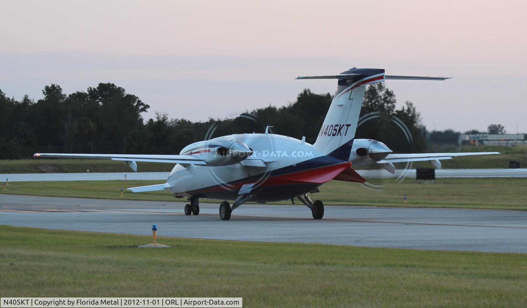 N405KT, 2009 Piaggio P-180 C/N 1191, Piaggio P180