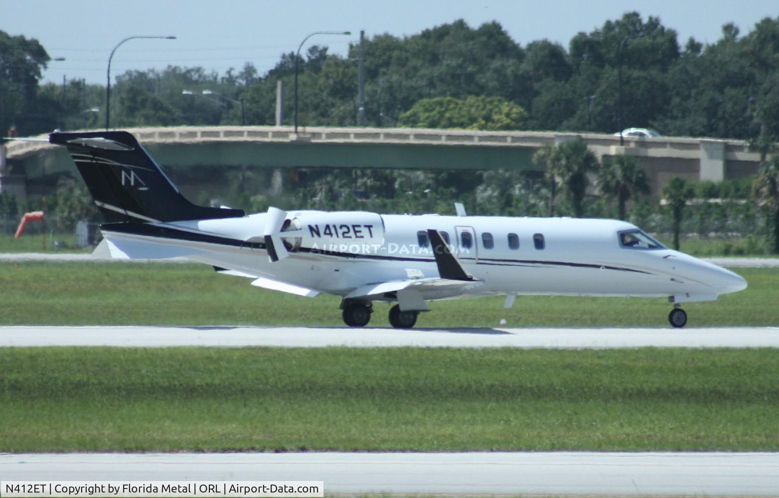 N412ET, Learjet Inc 45 C/N 2083, Lear 40