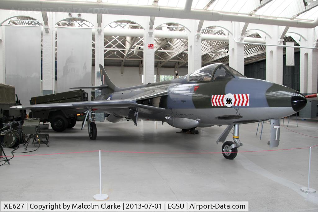 XE627, 1956 Hawker Hunter F.6A C/N 41H/679979, Hawker Hunter F.6A. At The Imperial War Museum, Duxford. July 2013.