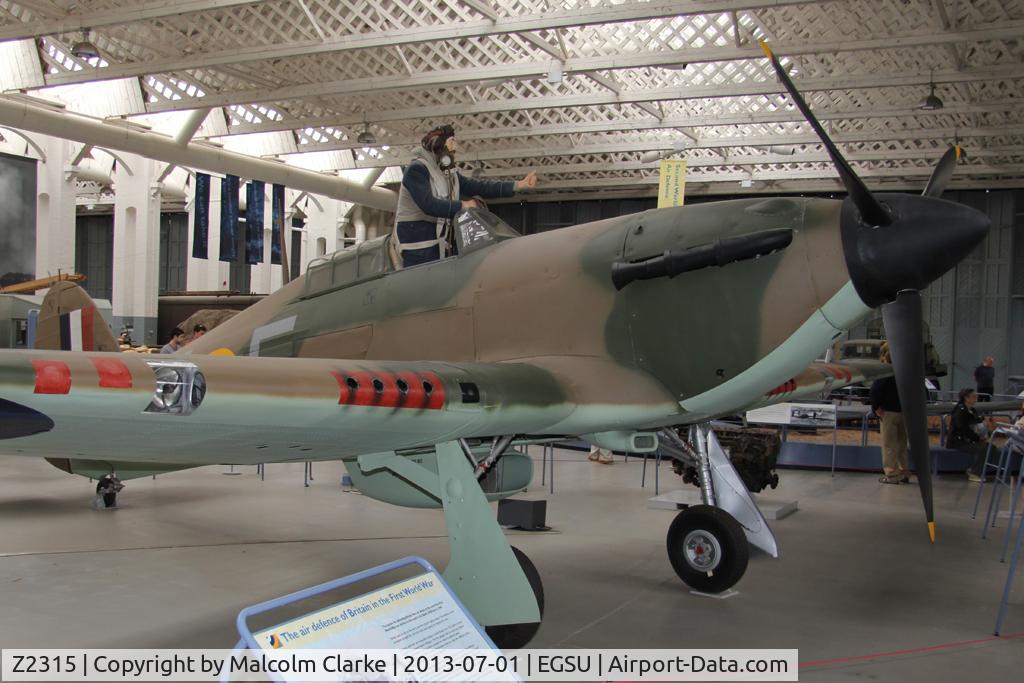 Z2315, Hawker Hurricane IIB C/N Not found Z2315, Hawker Hurricane IIB. At The Imperial War Museum, Duxford. July 2013.