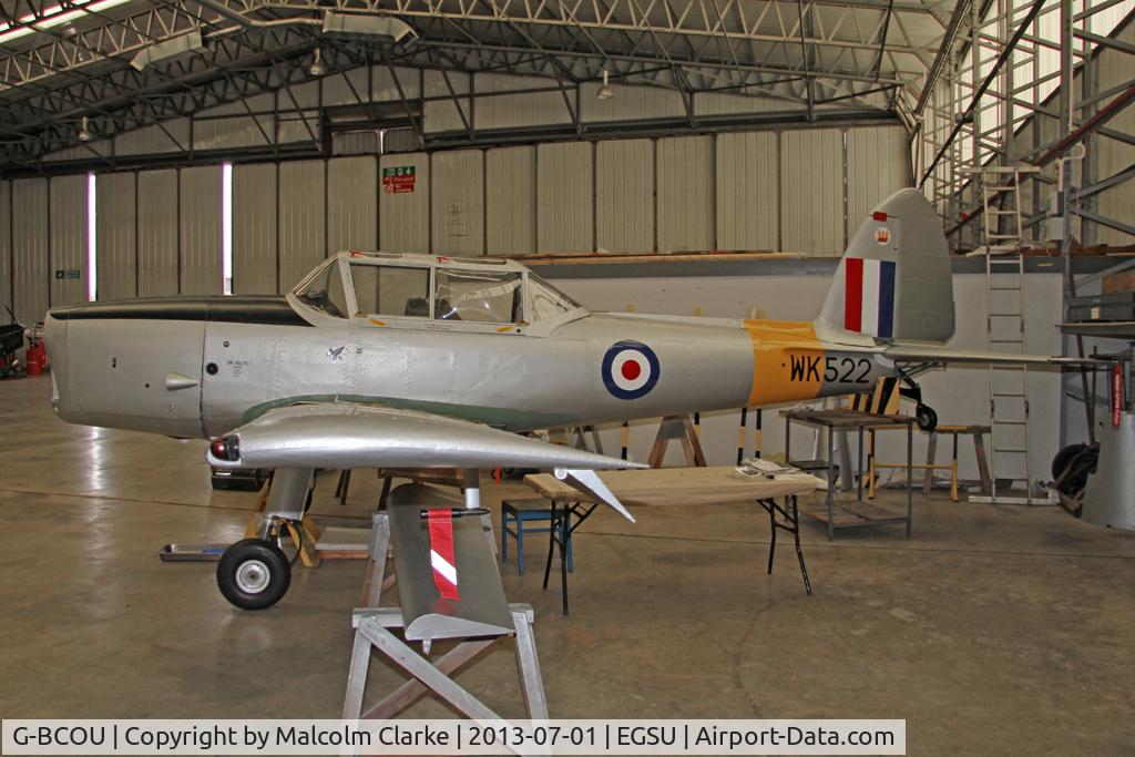 G-BCOU, 1952 De Havilland DHC-1 Chipmunk T.10 C/N C1/0559, De Havilland DHC-1 Chipmunk 22. At The Imperial War Museum, Duxford. July 2013.