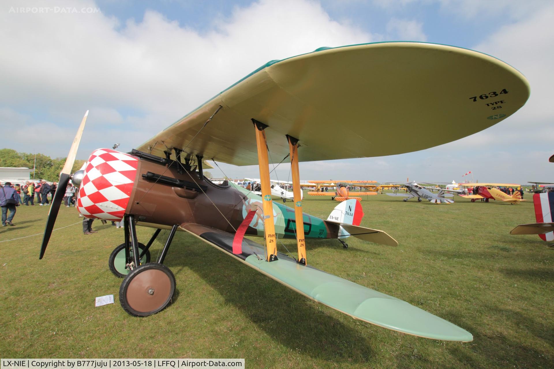 LX-NIE, 2011 Nieuport 28 C.1 Replica C/N 100, La Fertè Alais 2013
