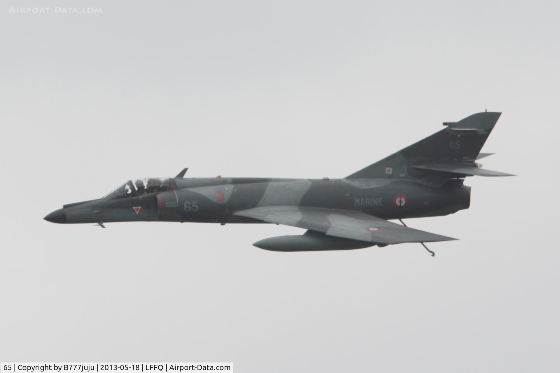 65, Dassault Super Etendard C/N 79, at La Fertè Alais 2013