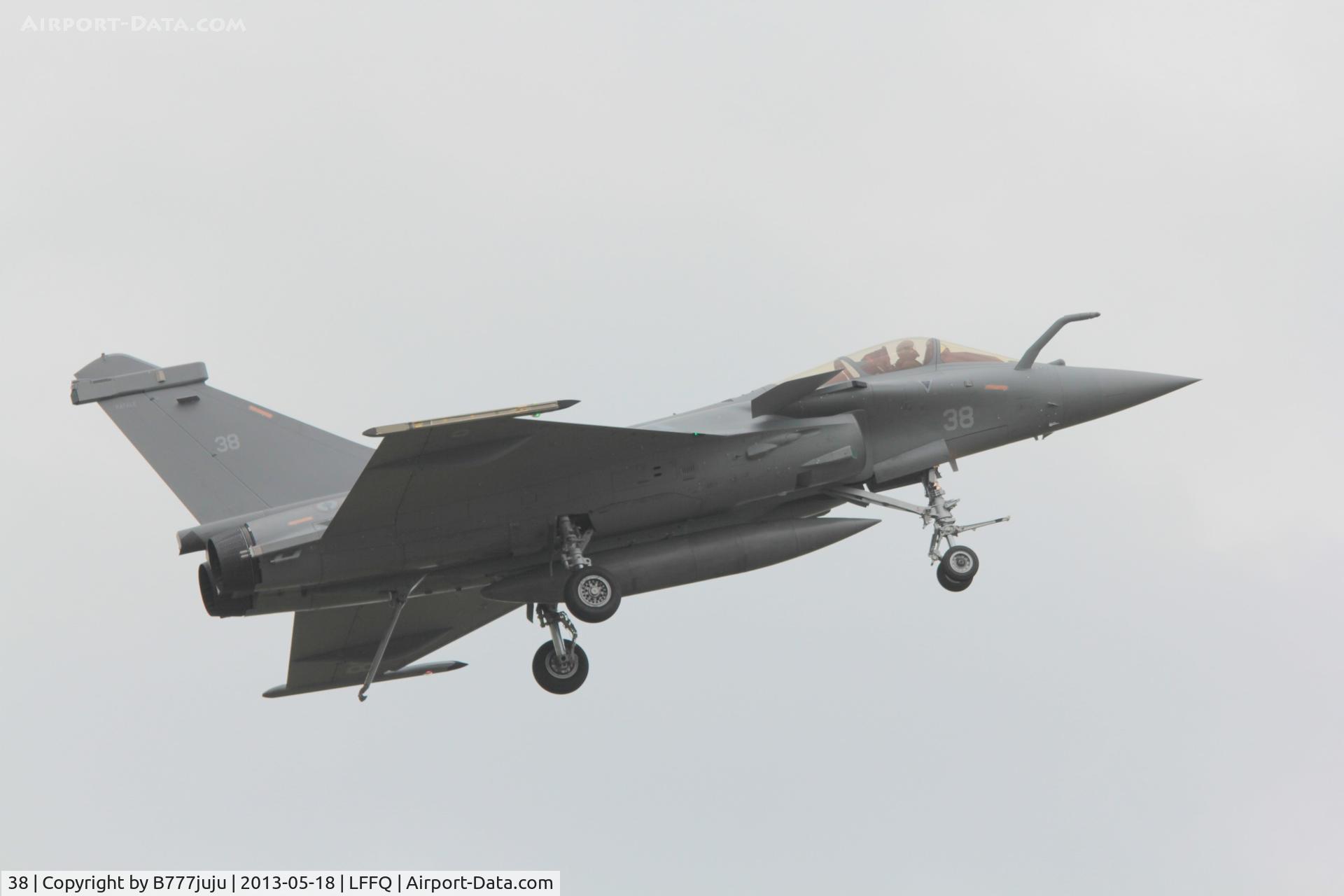 38, 2013 Dassault Rafale M C/N 38, at La Fertè Alais 2013