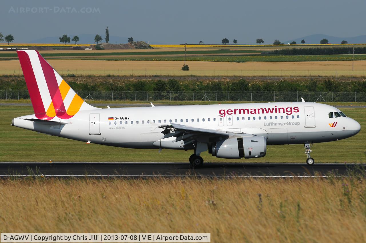 D-AGWV, 2013 Airbus A319-132 C/N 5467, Germanwings