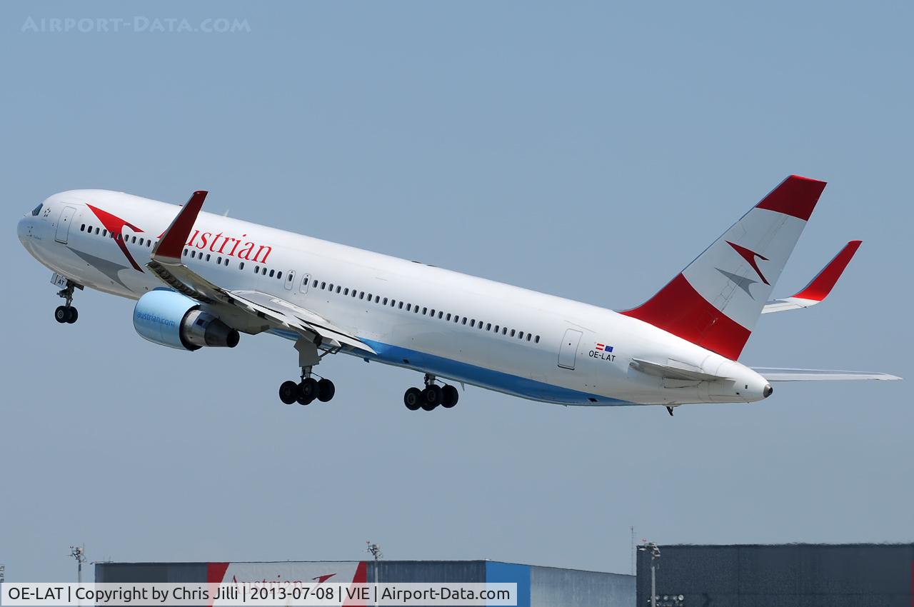 OE-LAT, 1991 Boeing 767-31A C/N 25273, Austrian Airlines