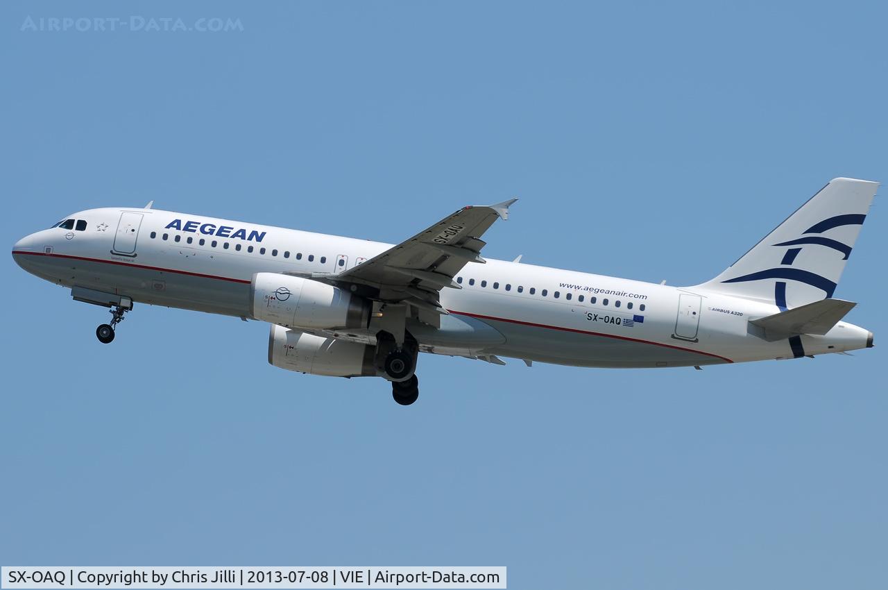 SX-OAQ, 2009 Airbus A320-232 C/N 3748, Aegean Airlines