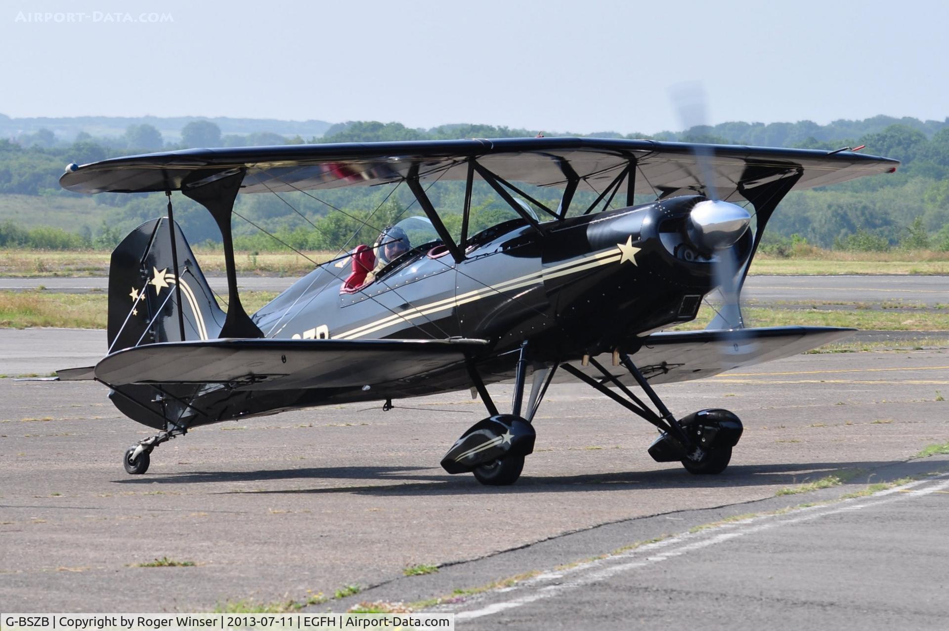 G-BSZB, 1981 Stolp SA-300 Starduster Too C/N 545, Visiting Stolp Starduster Too.