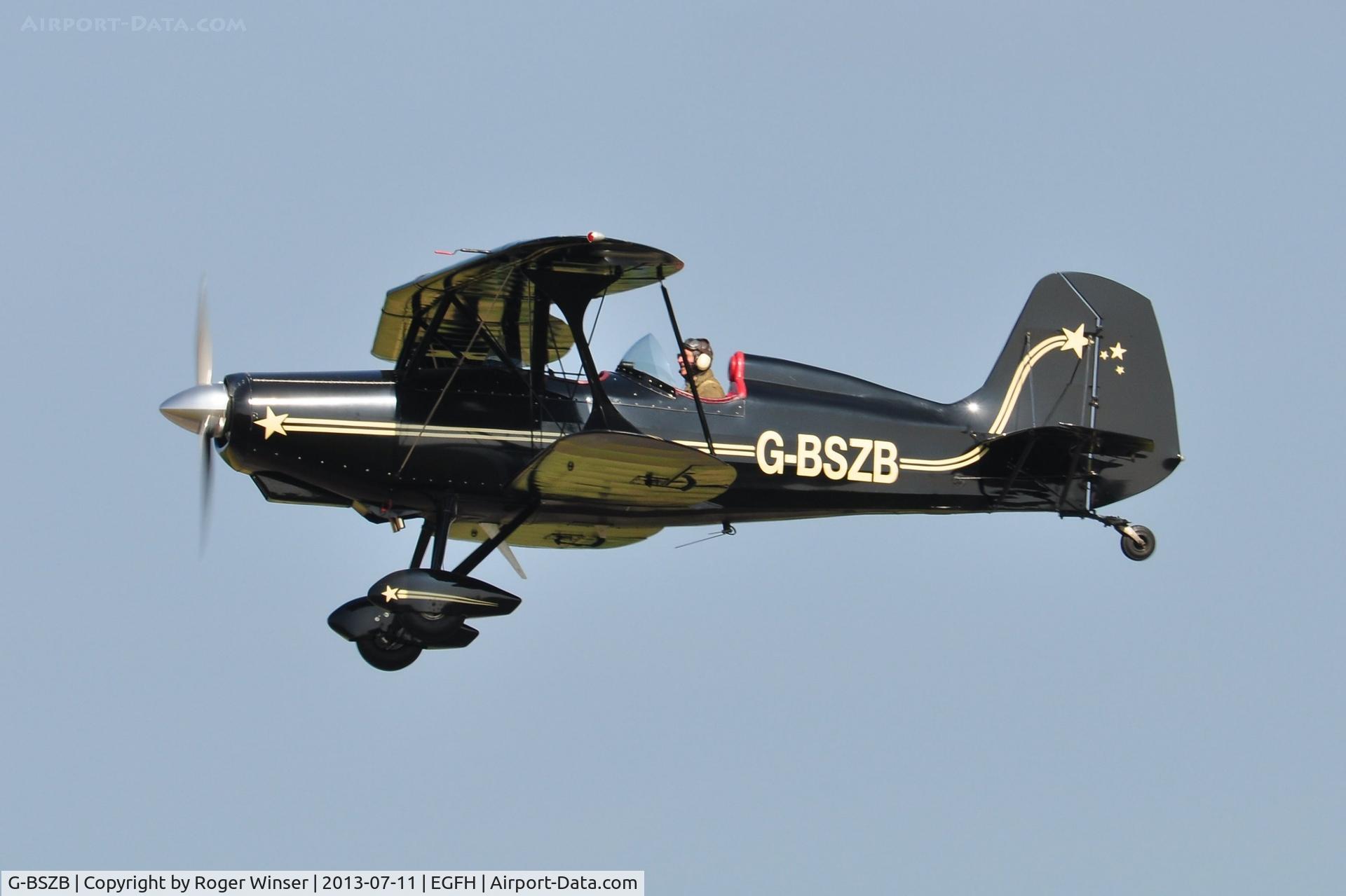 G-BSZB, 1981 Stolp SA-300 Starduster Too C/N 545, Visiting Stolp Starduster Too.