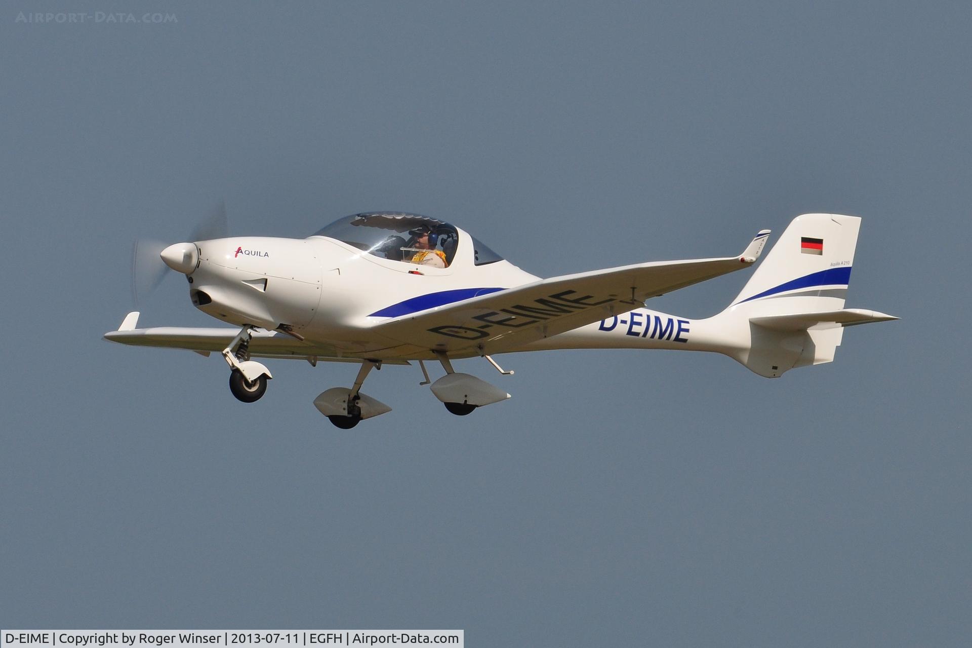 D-EIME, 2007 Aquila A210 (AT01) C/N AT01-171, Visiting Aquila A210.