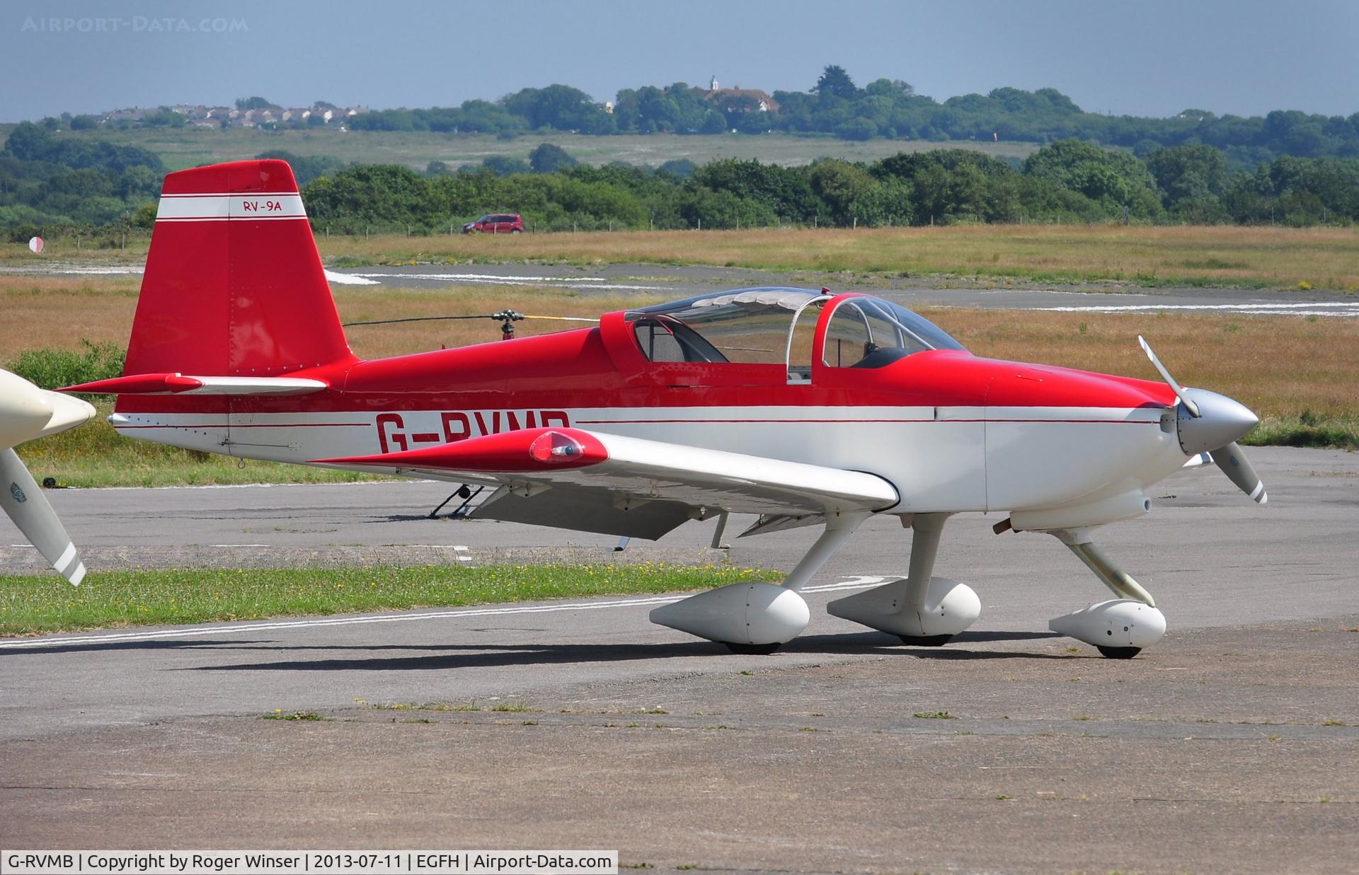 G-RVMB, 2006 Vans RV-9A C/N PFA 320-14324, Visiting Vans RV-9A.