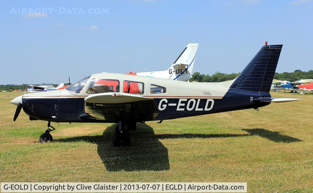 G-EOLD, 1985 Piper PA-28-161 Cherokee Warrior II C/N 28-8516030, Ex: N9531N > N4390F > D-EOLD(2) > G-EOLD - Originally owned to, Small World Aviation Ltd in March 2000 and currently with, Fly Welle Ltd since June 2013
