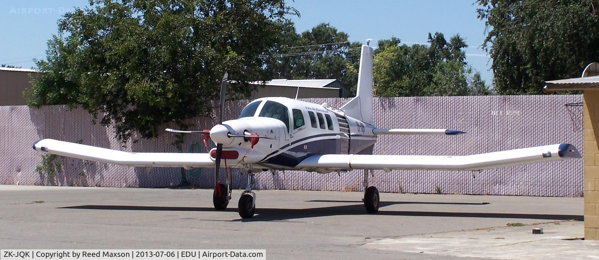 ZK-JQK, Pacific Aerospace 750XL C/N 118, left front at UCD