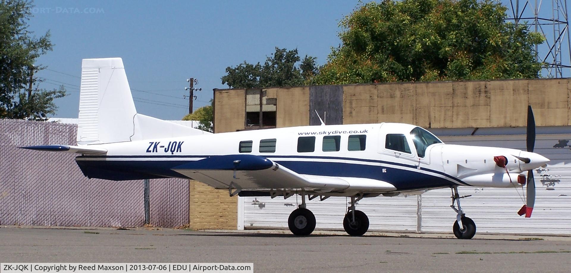 ZK-JQK, Pacific Aerospace 750XL C/N 118, right side, at EDU