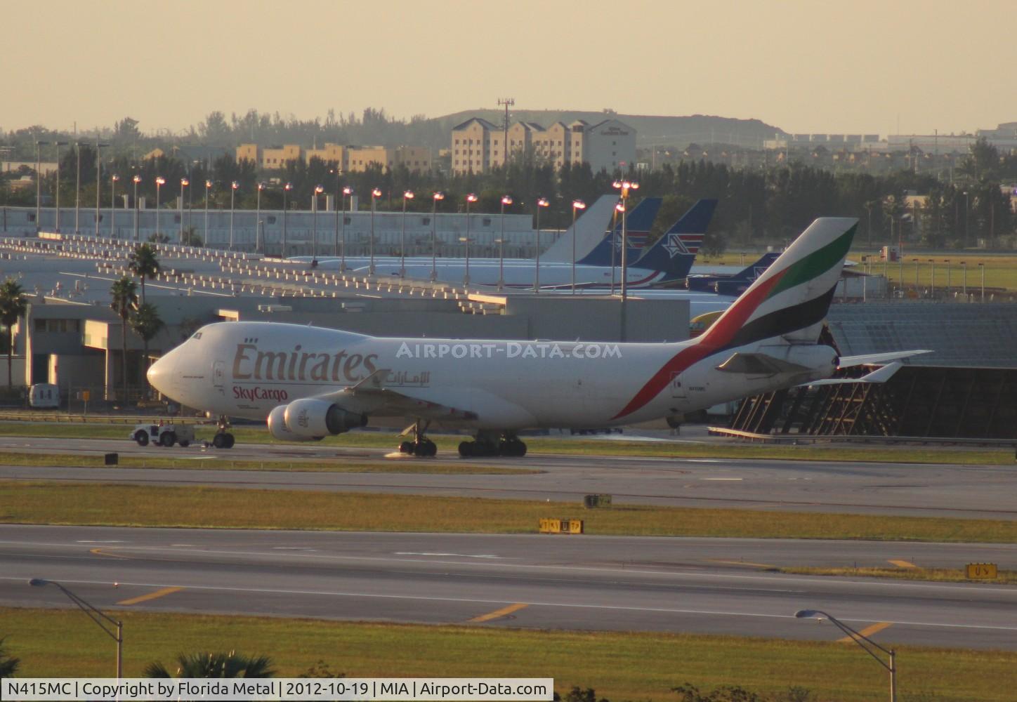 N415MC, 2002 Boeing 747-47UF C/N 32837, Emirates Sky Cargo