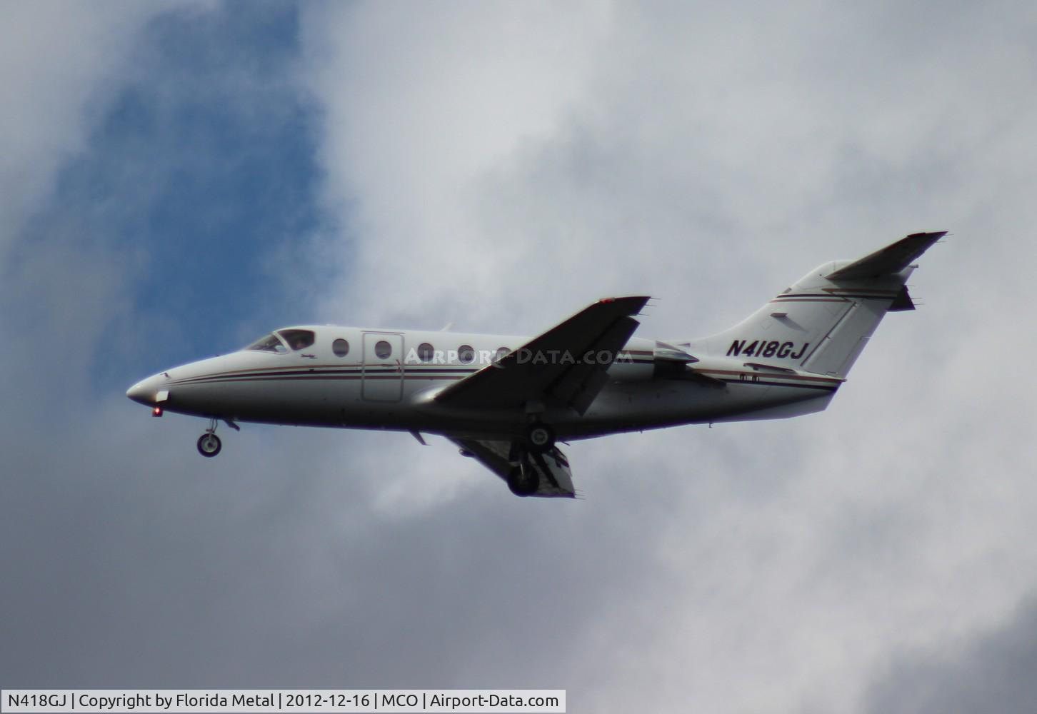 N418GJ, 2005 Raytheon Beechjet 400A C/N RK-418, Beech 400A