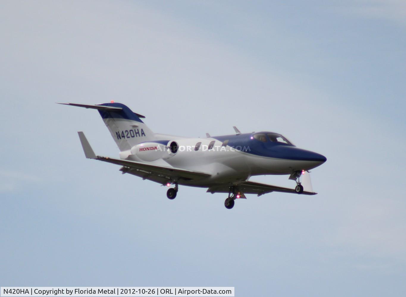 N420HA, 2003 Honda HA-420 HondaJet C/N P001, Honda Jet