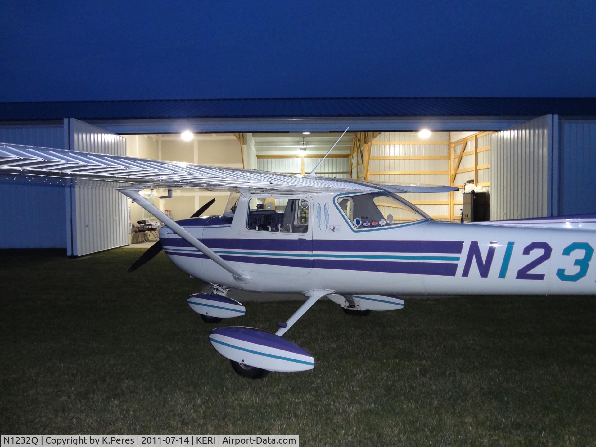 N1232Q, 1971 Cessna 150L C/N 15072532, N1232Q At (Homebase) KERI