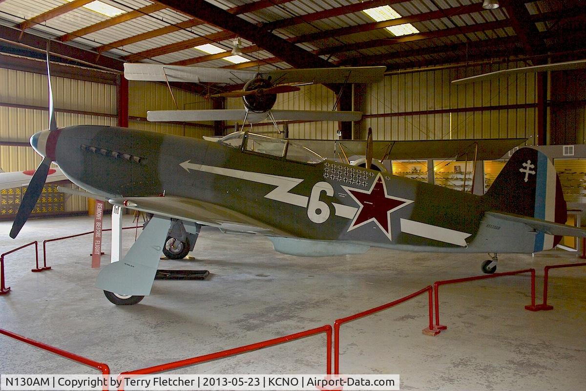 N130AM, 1995 Yakovlev Yak-3U C/N 170101, At Planes of Fame Museum , Chino , California