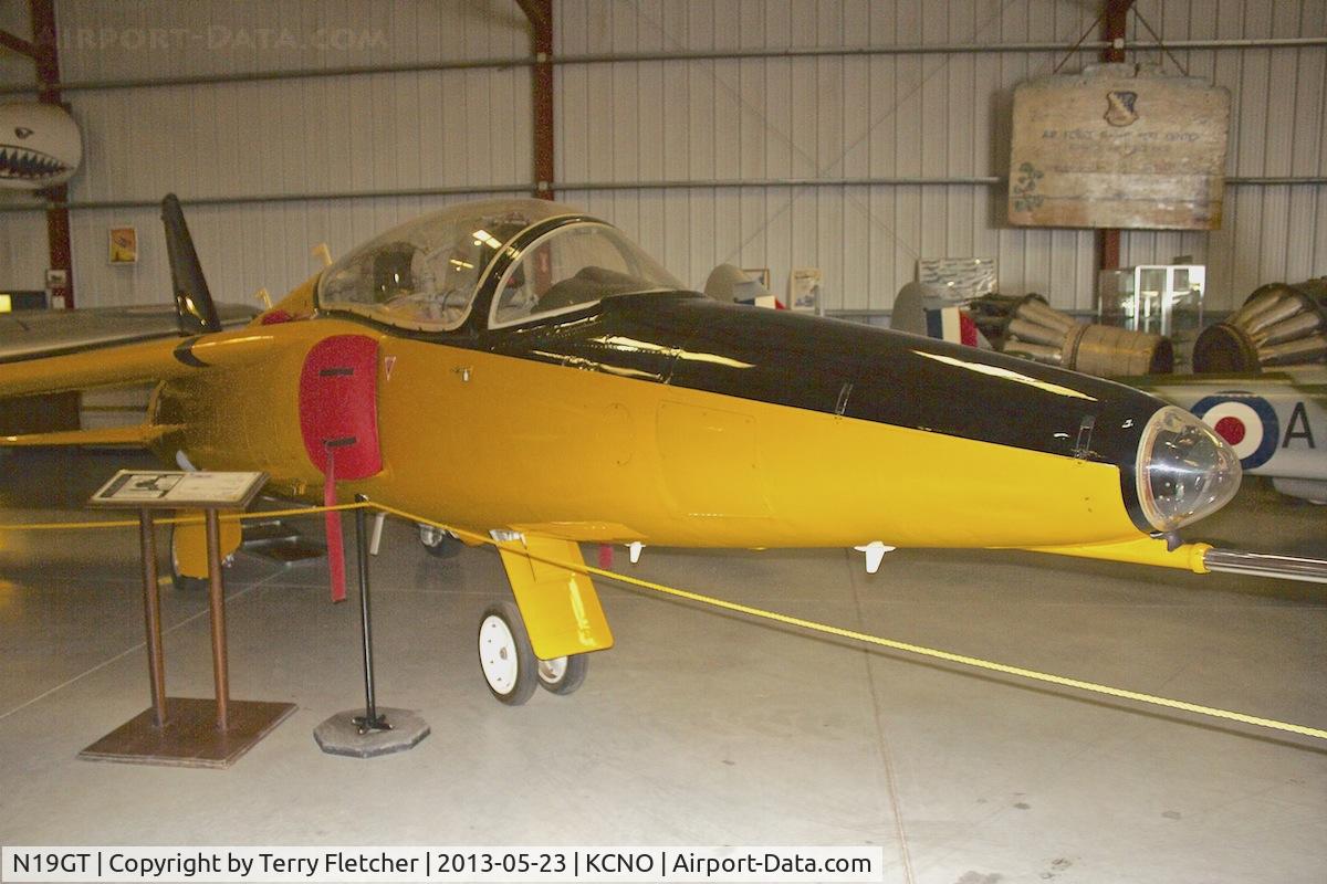 N19GT, 1963 Hawker Siddeley Gnat T.1 C/N FL540, At Planes of Fame Museum , Chino , California