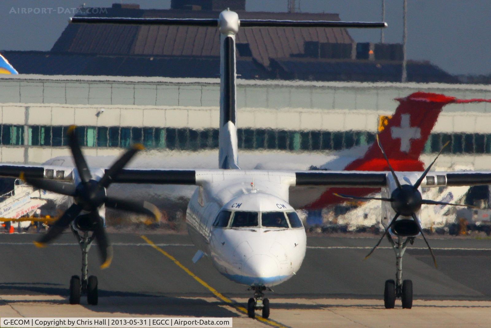 G-ECOM, 2008 De Havilland Canada DHC-8-402Q Dash 8 C/N 4233, flybe