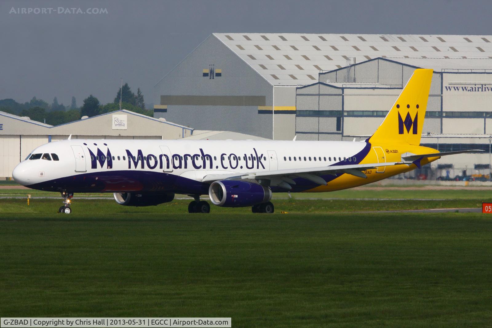 G-ZBAD, 2013 Airbus A321-231 C/N 5582, Monarch