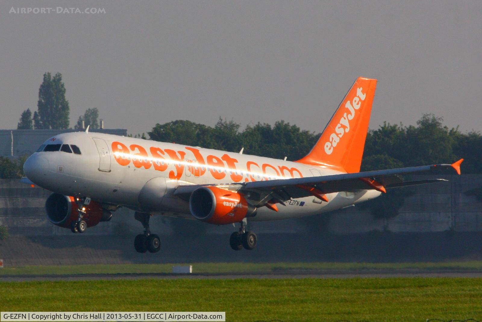G-EZFN, 2009 Airbus A319-111 C/N 4076, easyJet
