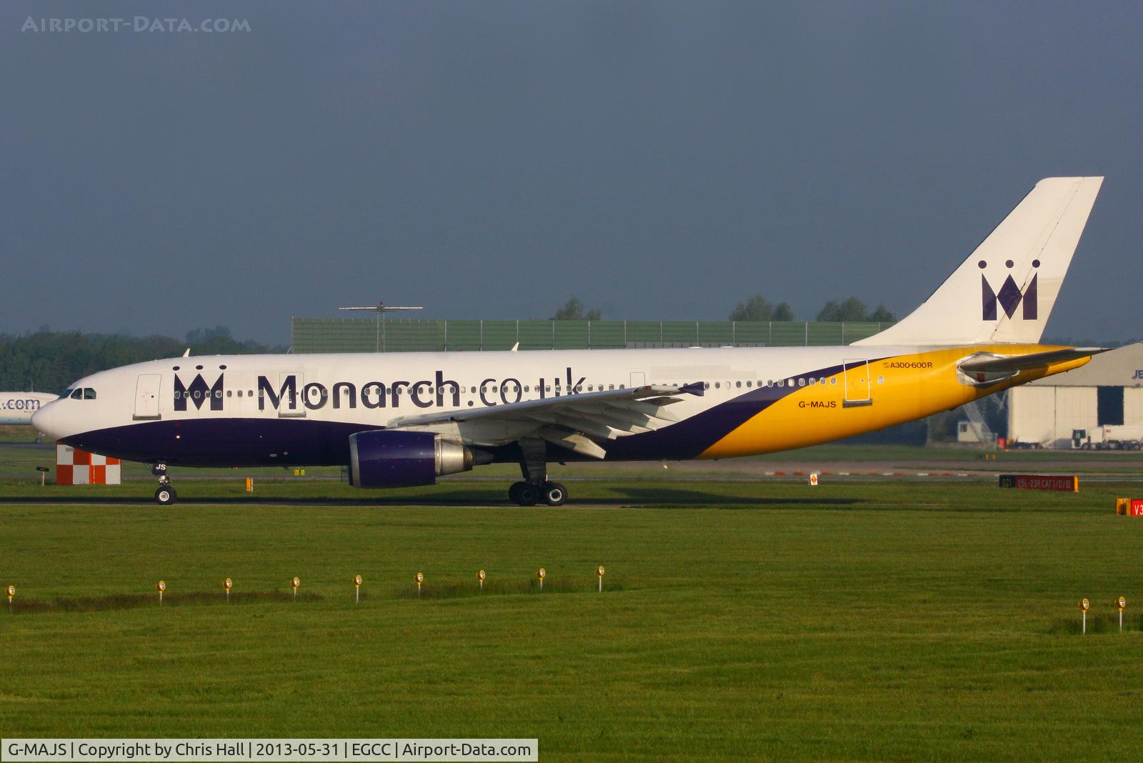 G-MAJS, 1991 Airbus A300B4-605R C/N 604, Monarch
