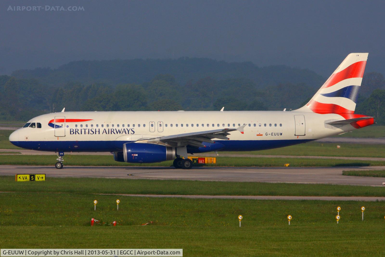 G-EUUW, 2008 Airbus A320-232 C/N 3499, British Airways