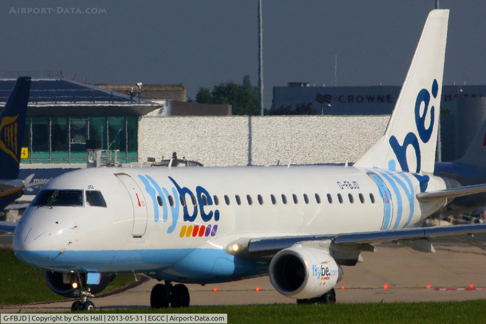 G-FBJD, 2011 Embraer 175STD (ERJ-170-200) C/N 17000329, flybe